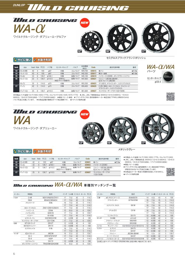 2022 SPRING WHEEL COLLECTION